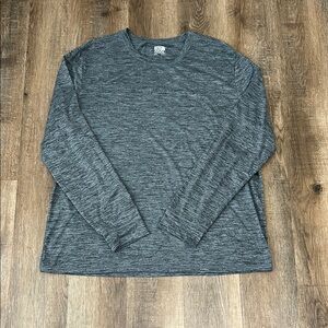 32 degrees cool,Gray Long Sleeve Men's Shirt